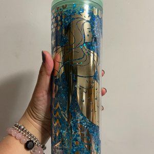 Mermaid Starbucks Snowglobe
